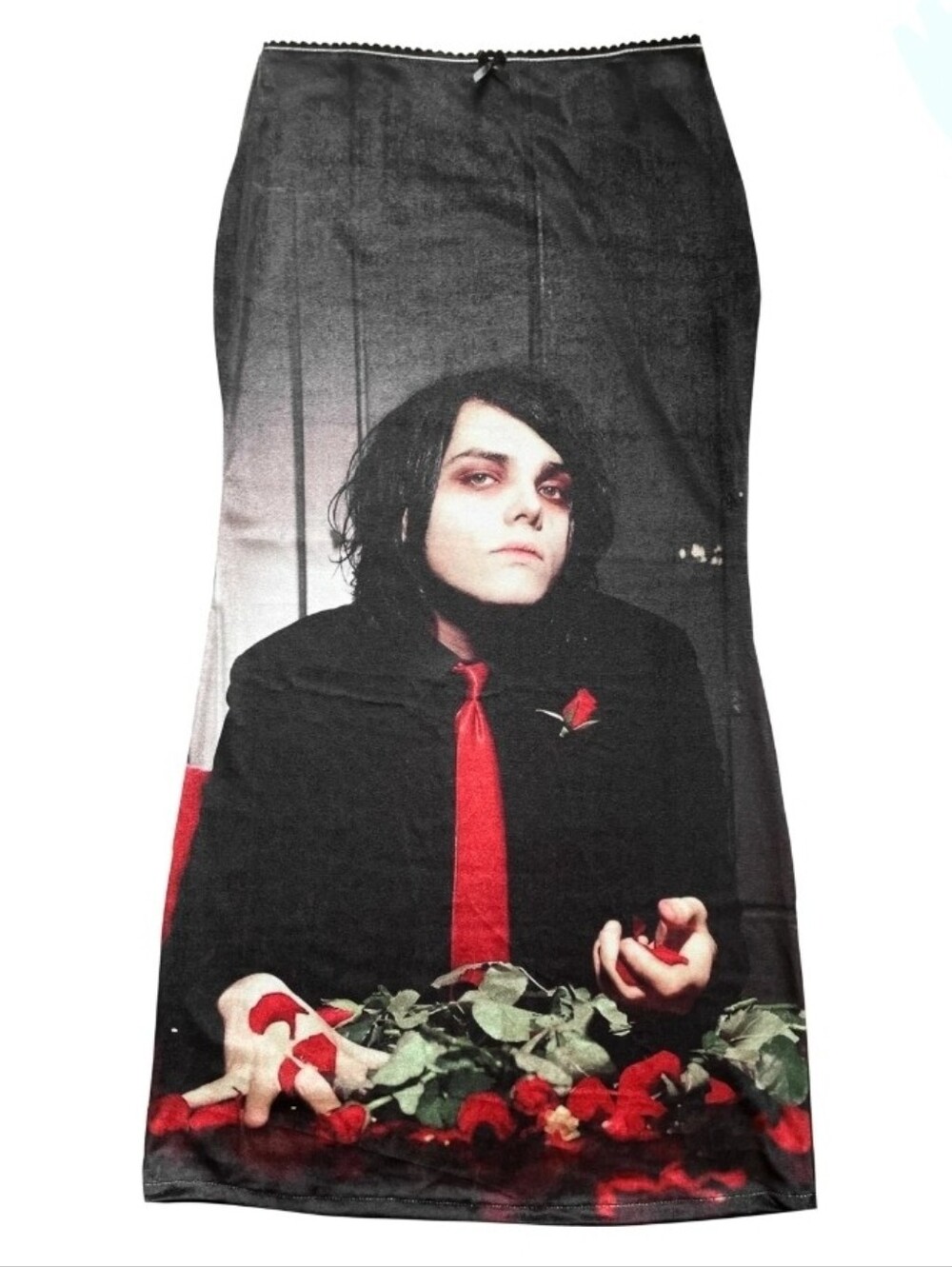 Gerard Way Velvet Maxi Skirt